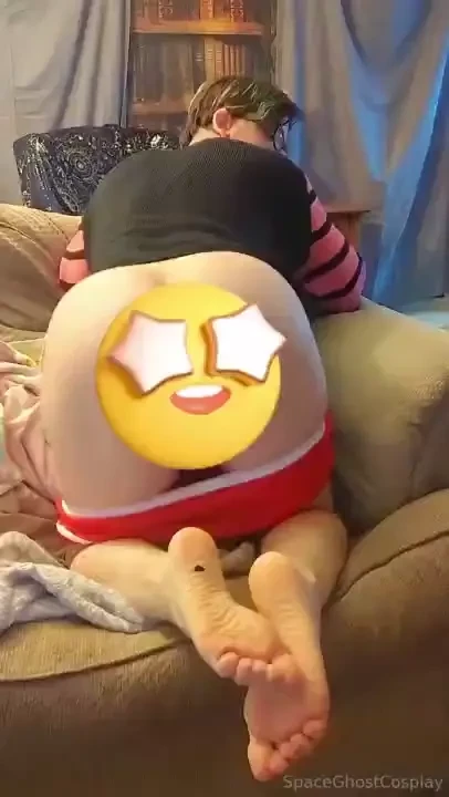 Shaking my booty on the couch 