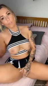 I got so creamy fucking my large toy and had to taste my pussy cream