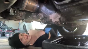 Draining the oil in my car but wish i could drain you instead