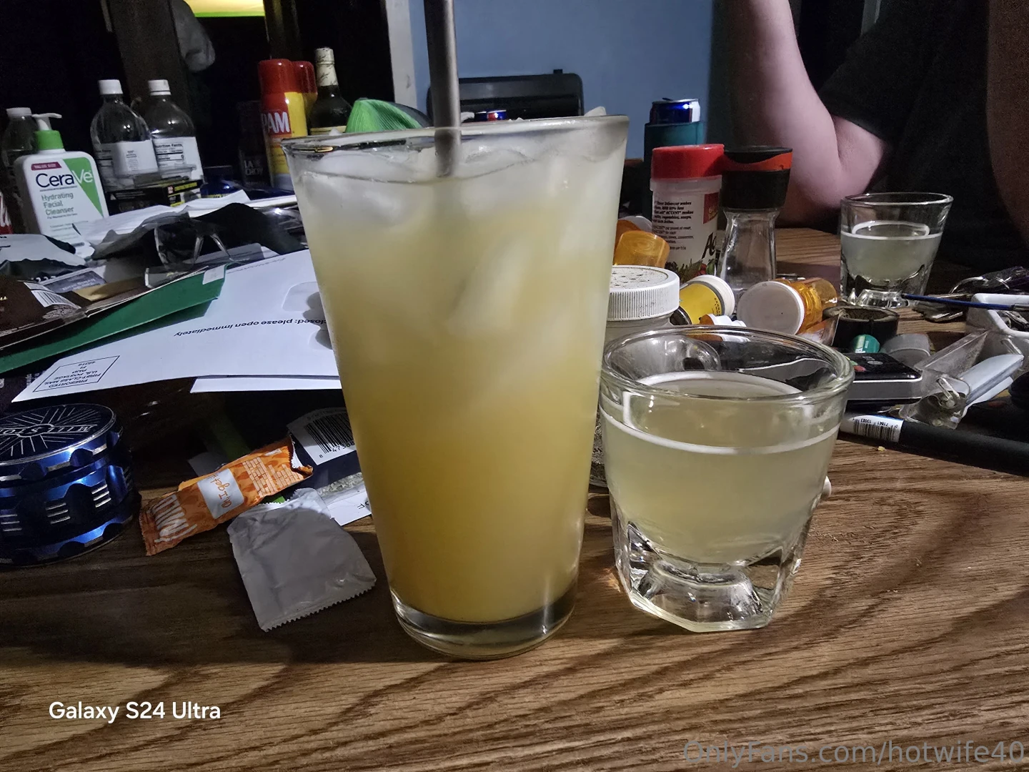 Having a few drinks tonight 