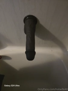 Oh daddy cum get that hard and cum watch momma play in the shower with