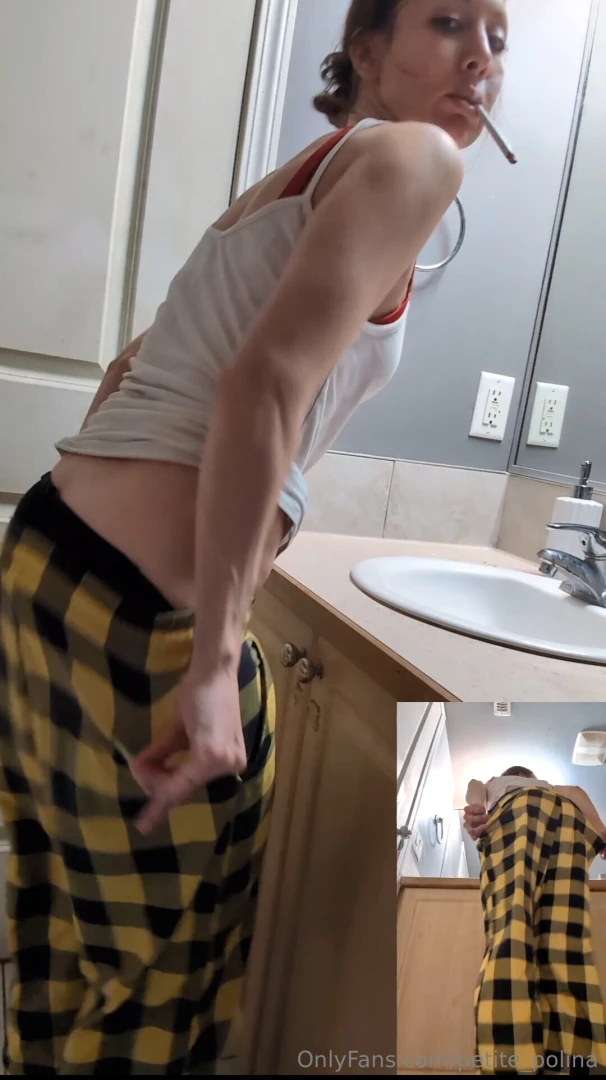 When your a mom and resort to bathroom smoking quickie sessions double 