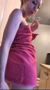 Out of the shower smoke