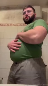 After an extremely filling dinner oof