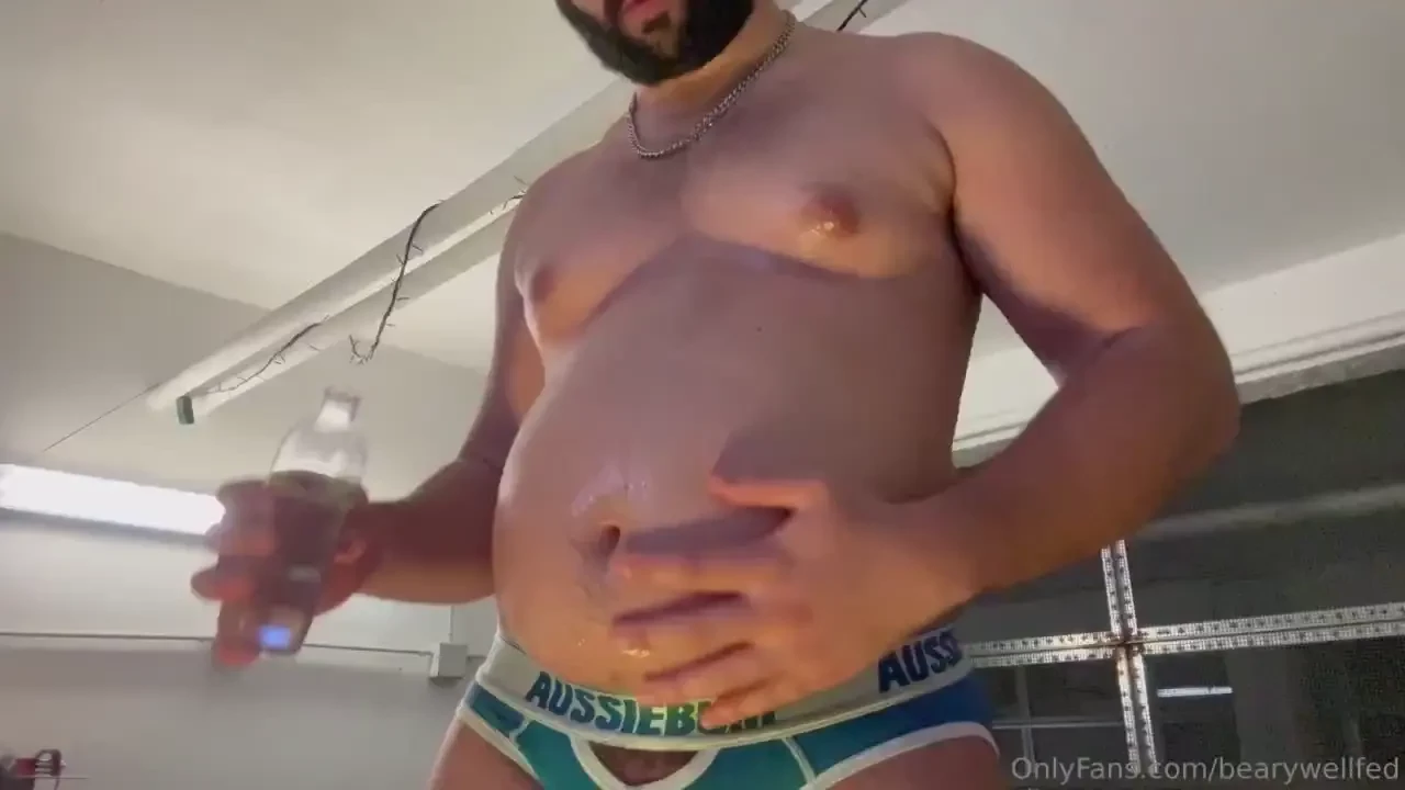 Oily piggy in his fav underwear yeah i bet you guys are dying to dive 