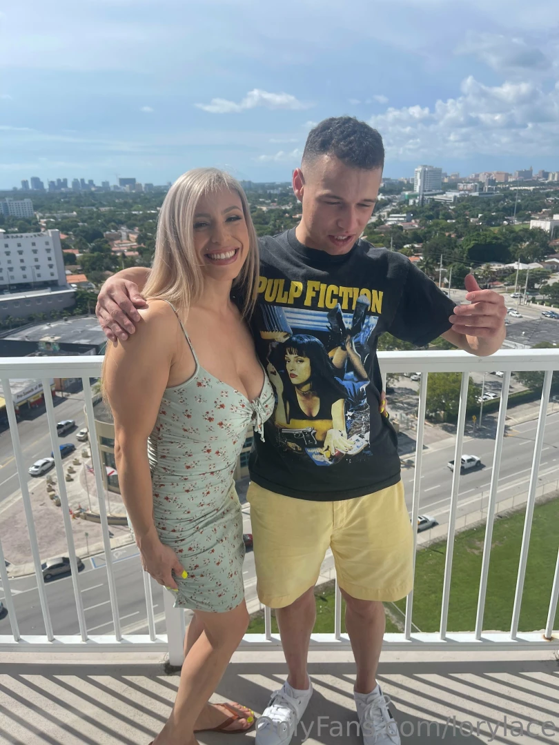 I got to have some outdoor fun on a balcony with johnny love great part 5 