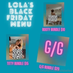 Black friday is live tip and cum to my dms to get ur treat