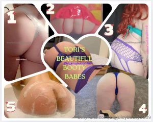 Tori s beautiful booty babes 1 goofygooberrrr 2 nikkinikki8219 3
