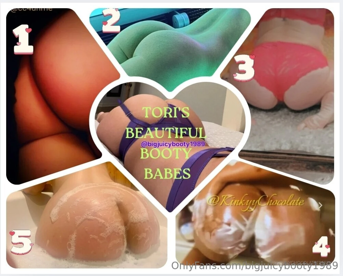 Tori s beautiful booty babes 1 cc4unme 2 hereforher 3 nikkinikki8219 4 