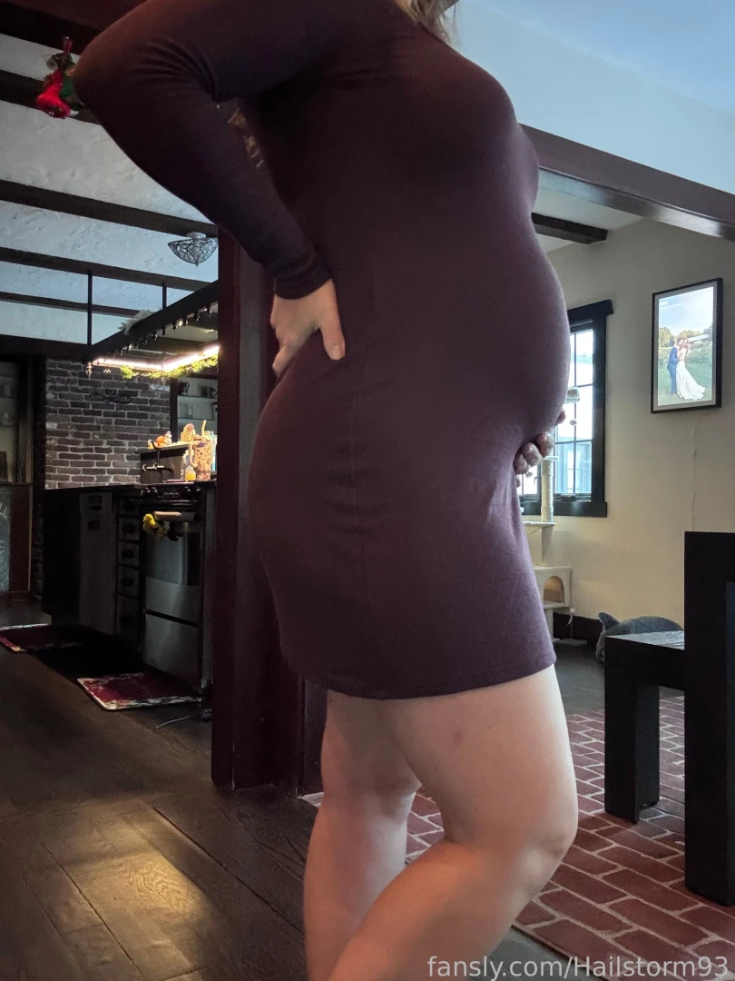 My pregnant belly part 1 