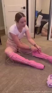 Lacing up