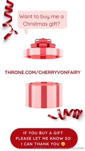Want to get me a christmas gift check out my wishlist throne com
