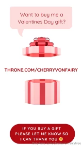 If you d like to buy me a valentines day gift check out my wishlist