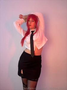 Pink hair a sharp tie and a little bit of sass in every move this look part 1