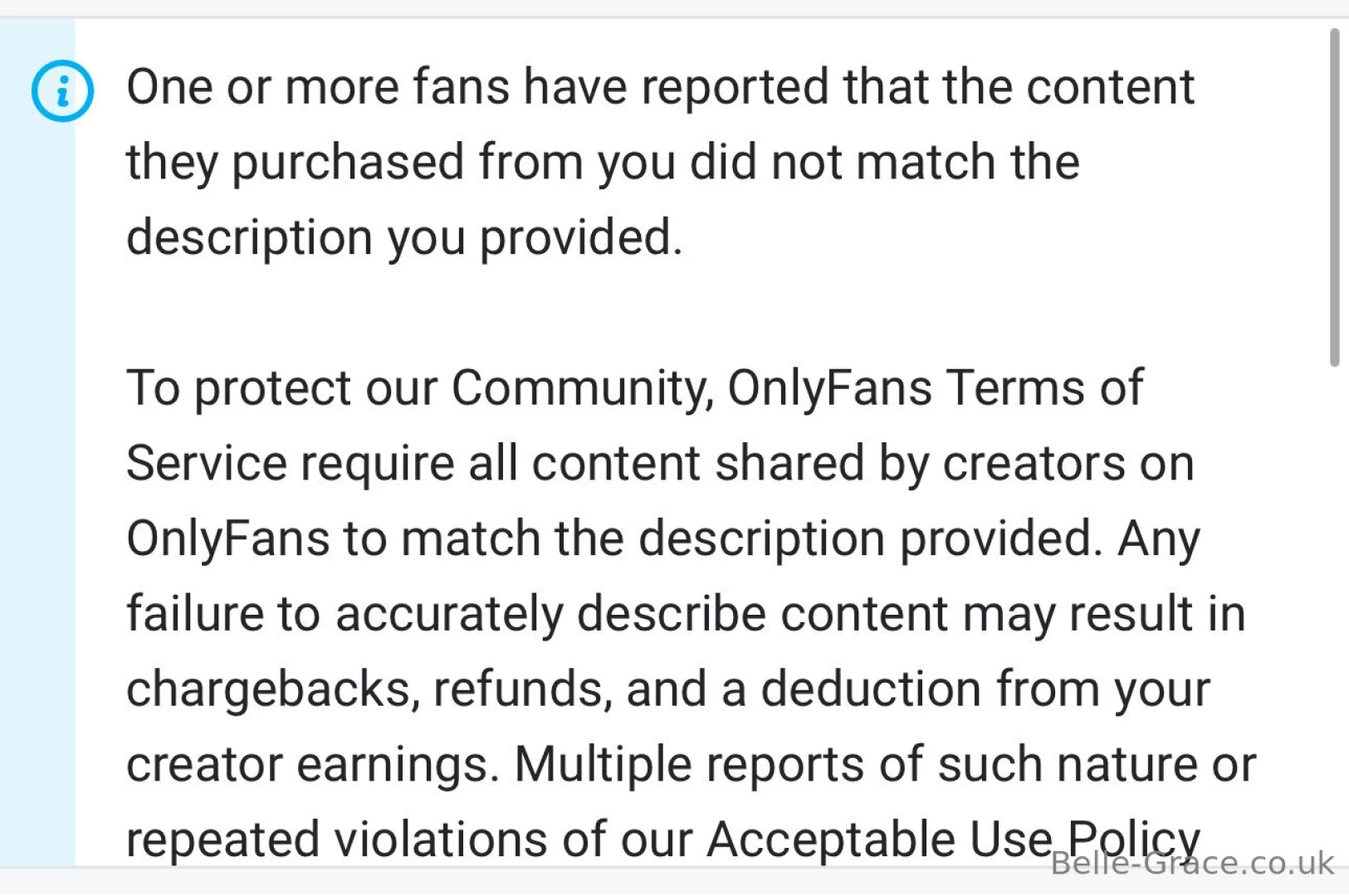 Absolutely love getting my account reported because someone paid 5 for 