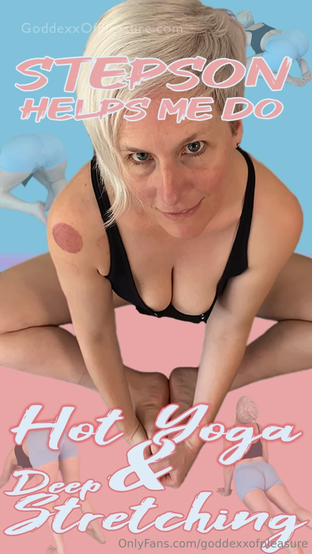 I can t believe this happened during my yoga today it all started 