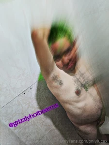 R r x grizzlyhotbearmx content creator 21 bi care bear grizzly hot