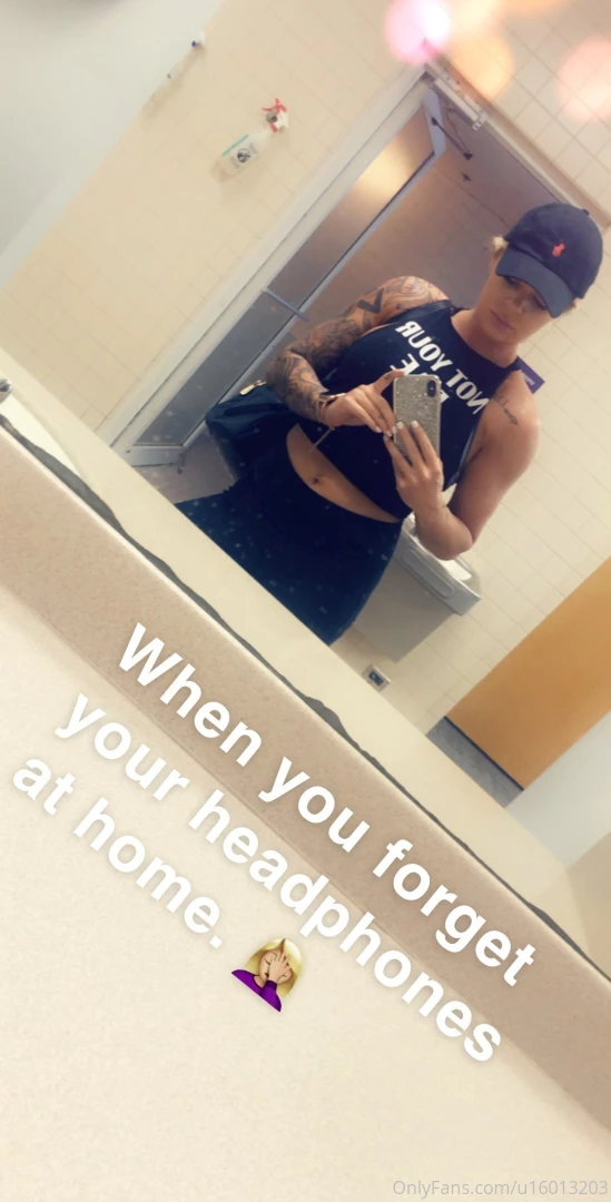 I love my gym time 
