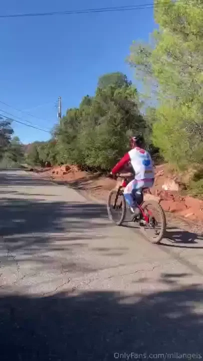 Check out my wheelie skills on the ducati e mtb bike training to keep 