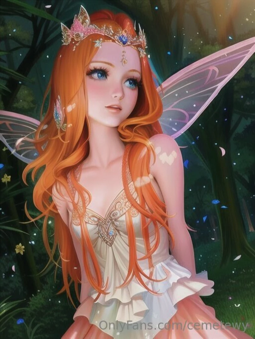 succuhunni - The ai art of my faerie princess from one of my first sets is soooo part 1 