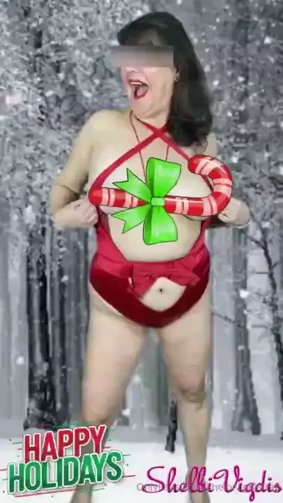Happy hol-tit-days - remove the candy cane by subbing to my vip or 