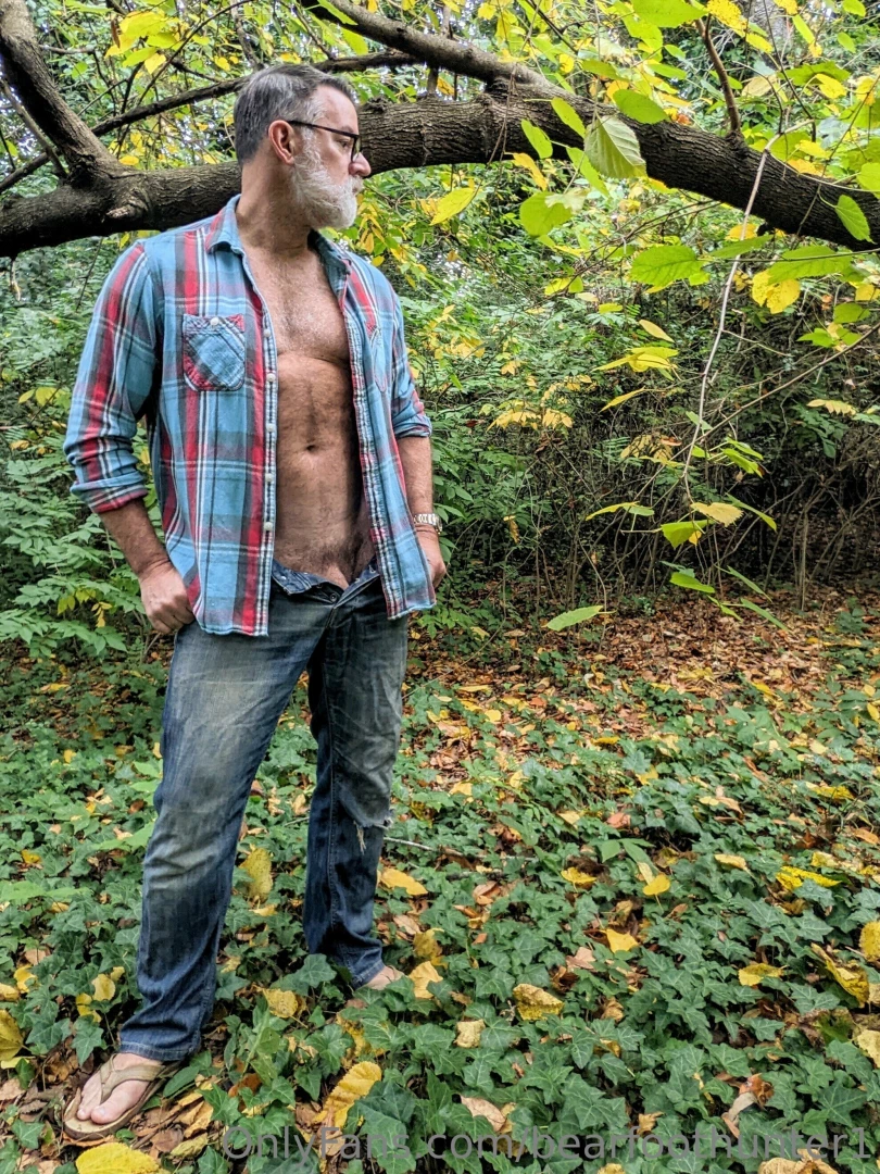 Just a few pics of sir out in nature stripping down and getting part 1 