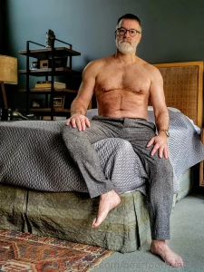 You caught sir in his bedroom changing out of his dress pants and part 5