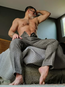 You caught sir in his bedroom changing out of his dress pants and part 7