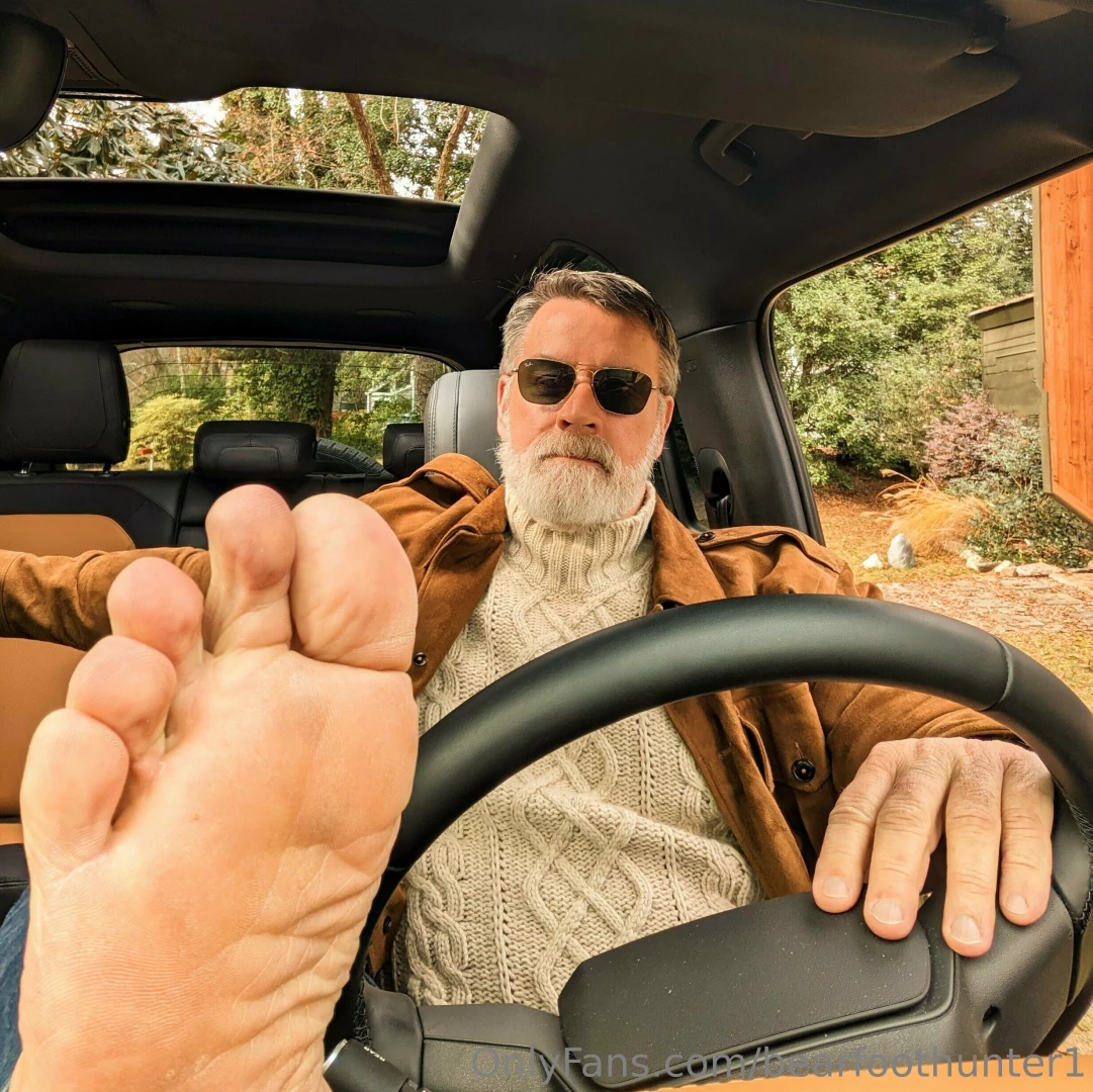 Driving barefoot and they were just too good for me to resist can you 