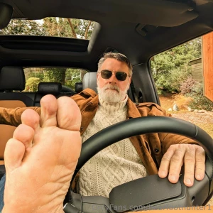 Driving barefoot and they were just too good for me to resist can you