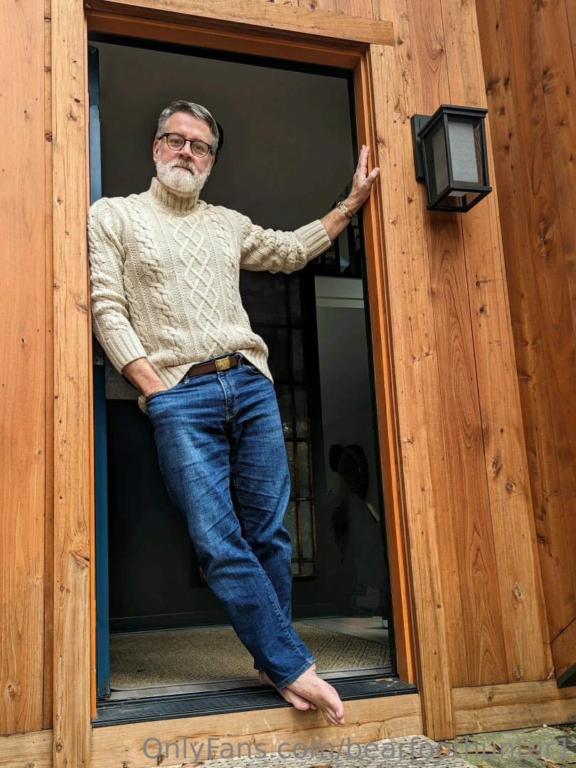 Chunky sweater 2 0 you don t mind seeing more of sir in this sweater 