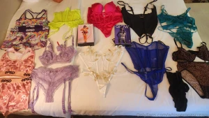 This weekends arsenal lol couldn t decide what lingerie to bring