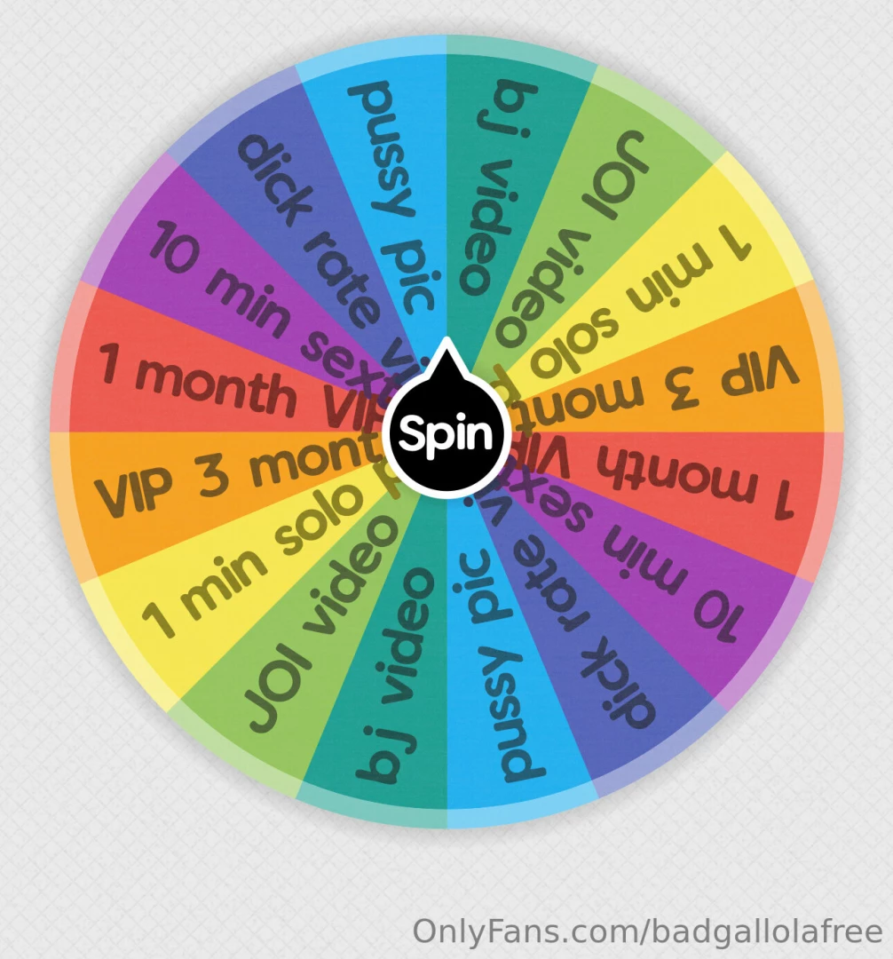 Excited to share with you all my first ever spin the wheel may do more 