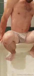 My next paid post starts here with my grey calvin kliens getting