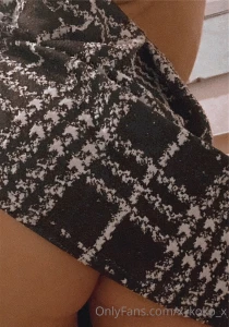 Do you think i m wearing anything under this skirt tips get a little