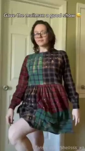 Gave the mailman a cheeky surprise i was thanking him for his service