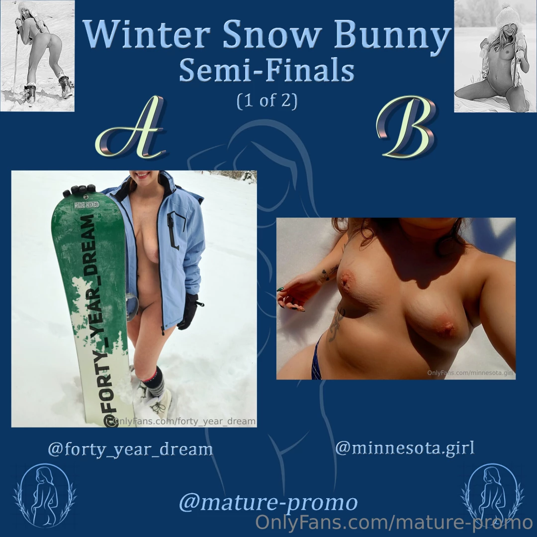 Winter snow bunny nbsp semi-finals nbsp 1 of 2 voting lasts 3 days 