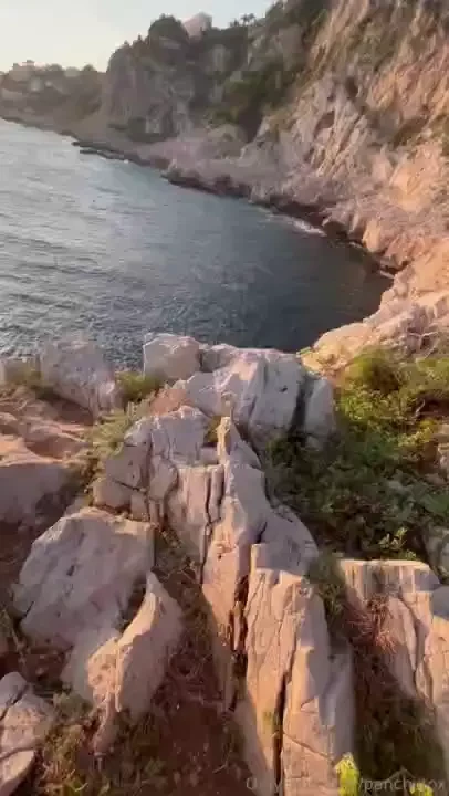 A sunset alone in nice that stayed with me forever 