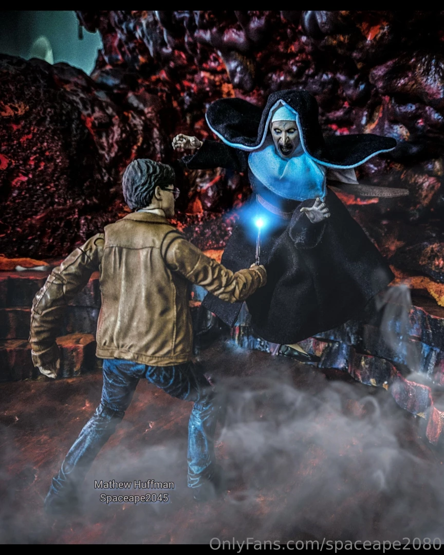 Expecto patronum spaceape2045 harrypotter thenun photography diorama 
