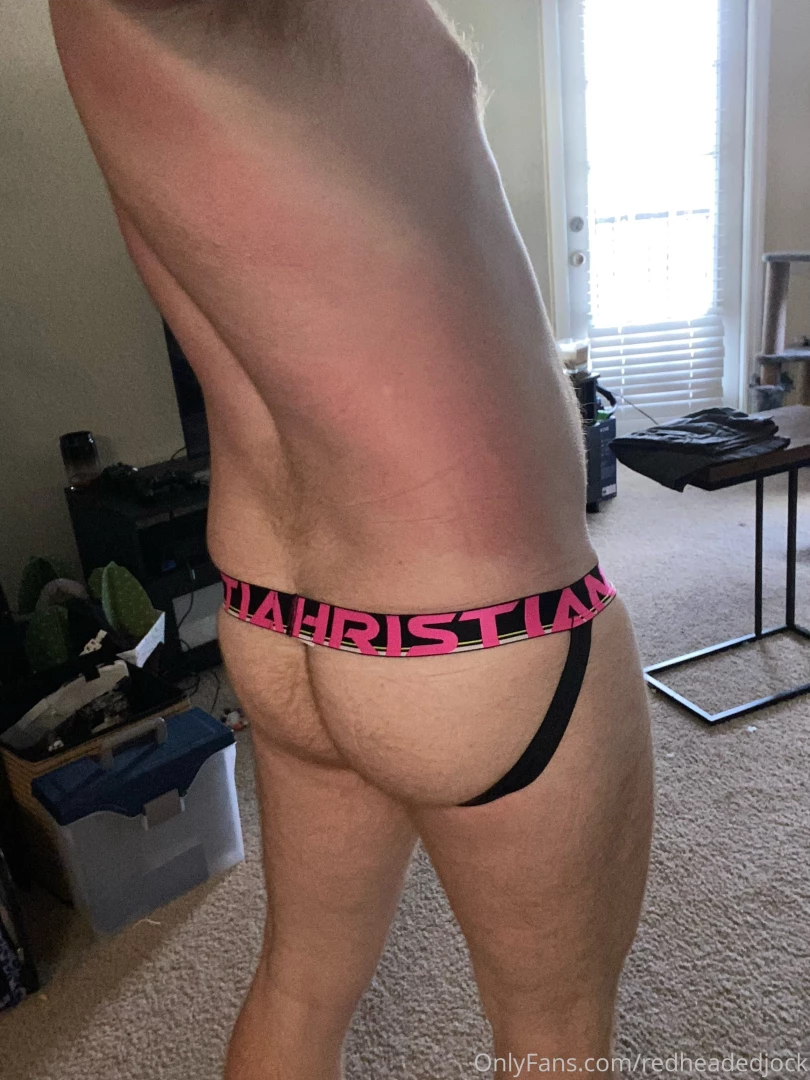 New pair of christian andrews jockstrap i think they highlight part 4 