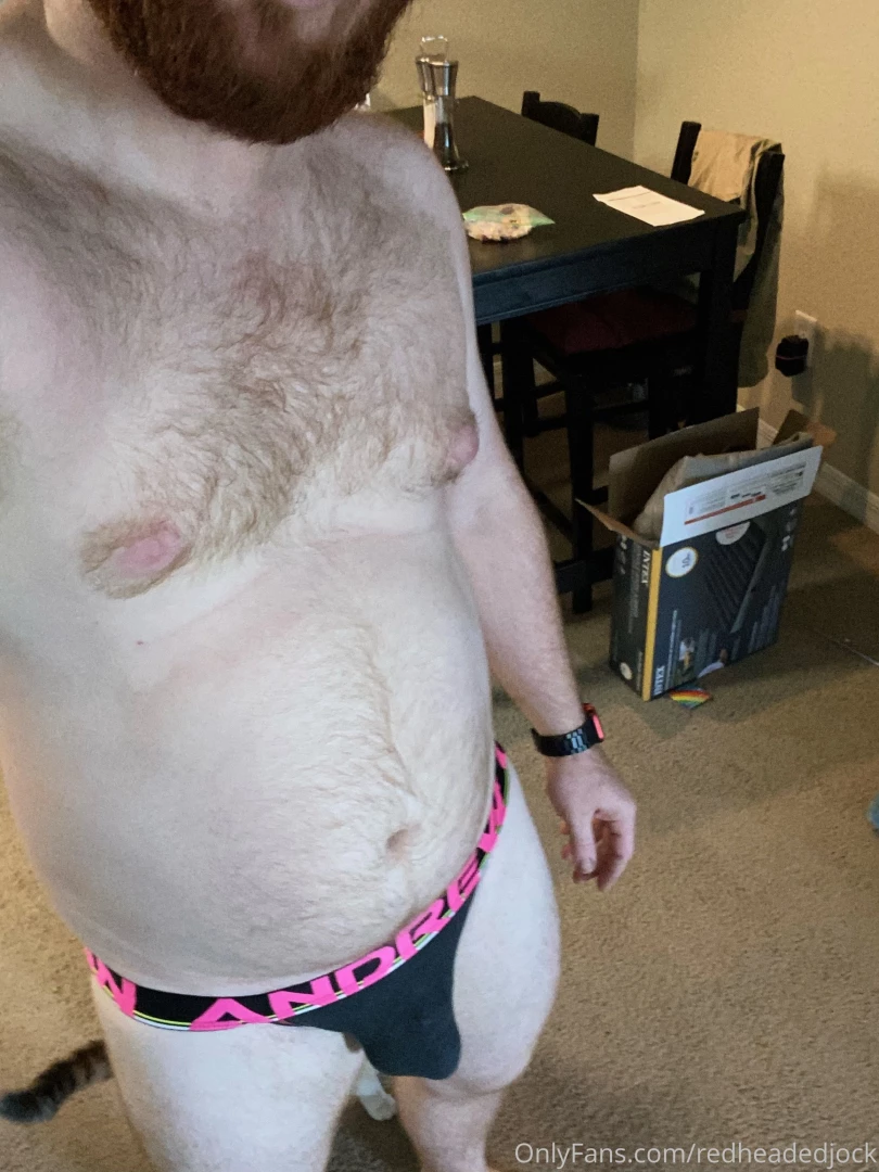 New pair of christian andrews jockstrap i think they highlight part 3 