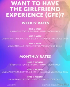 I wanted to offer you my girlfriend experience where you get me as