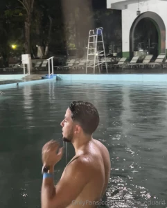 Today in very hot hot springs