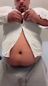 I was having fun last week and tried on an old large buttondown i ll