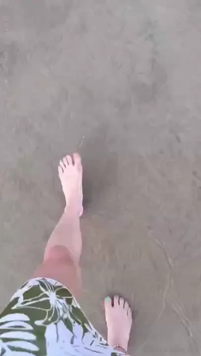 Toes in the water ass in the sand all i need is you 