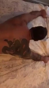 Pounding a 6 5 huge tatted muscle stud