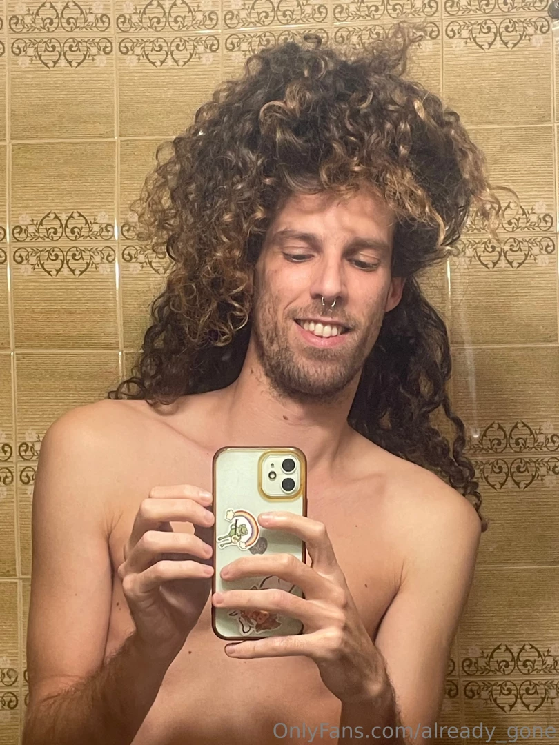 My hair is going crazy 