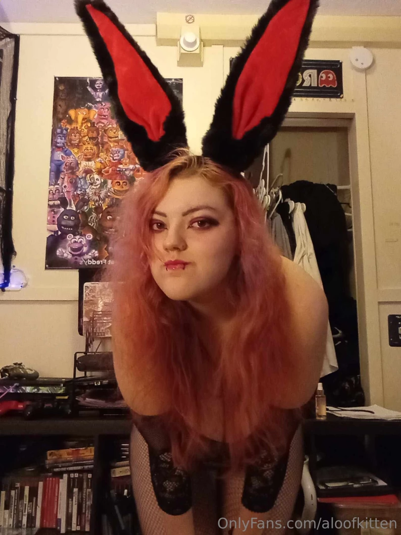 While i was sick my bunny outfit stuff came in hope im a good playboy part 1 
