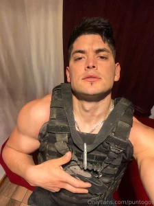 Stand against the wall and spread your fucking legs i have to search