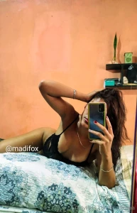 Madifox a horny brunette wants to play talk to her now and start part 1